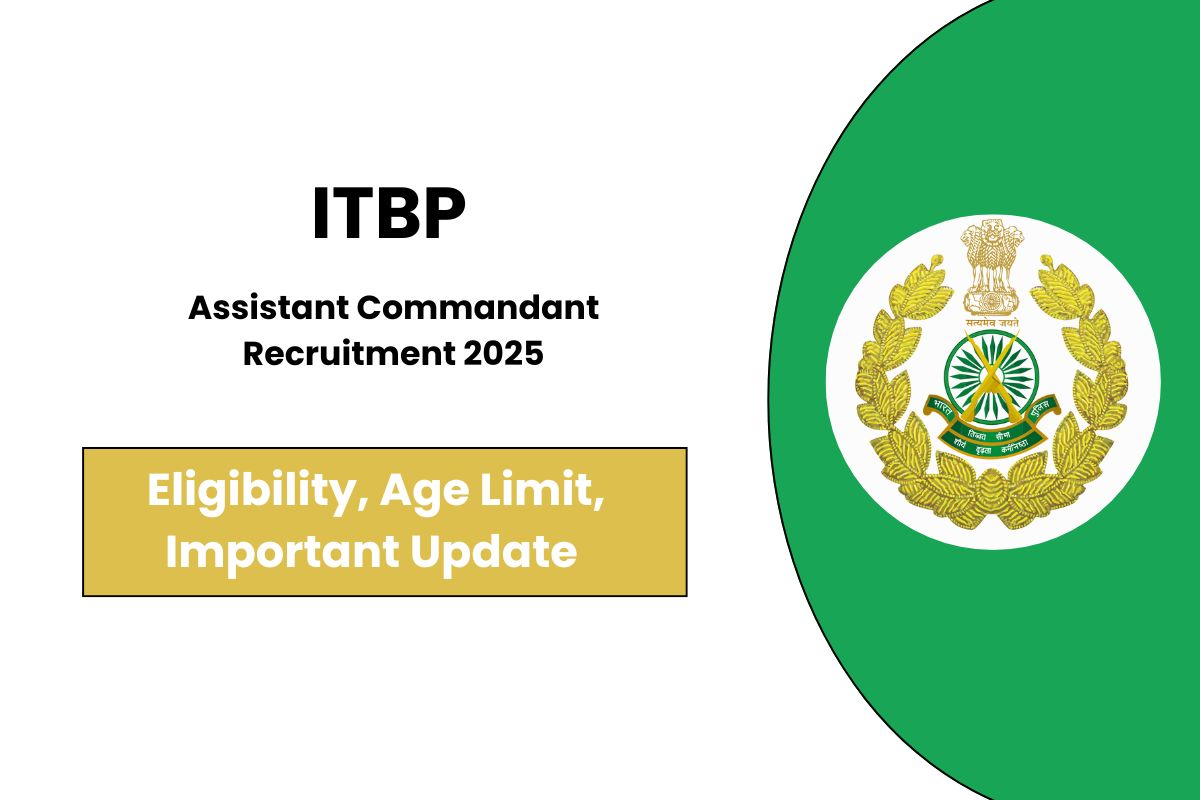 ITBP Assistant Commandant Recruitment 2025 for 48 Post - Know Eligibility Criteria & Selection Process