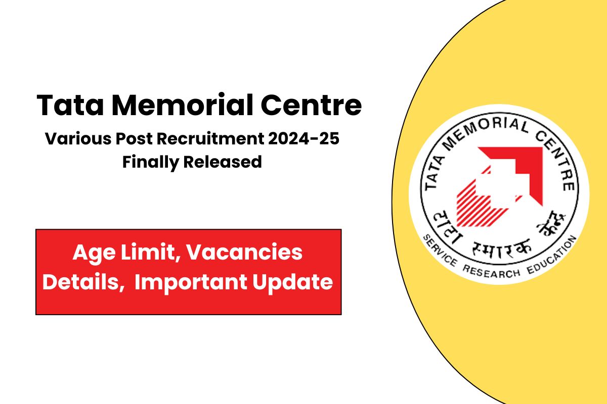 TMC Recruitment 2024-25 Finally Released for Various Post - Check Vacancy Details & Apply Now