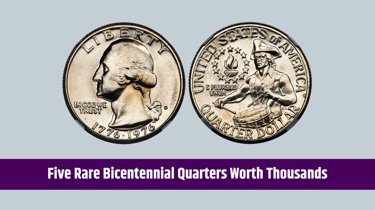 1976-D Quarter with Double Die Obverse